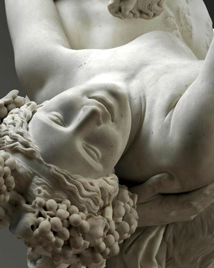 satyr bacchante pradier