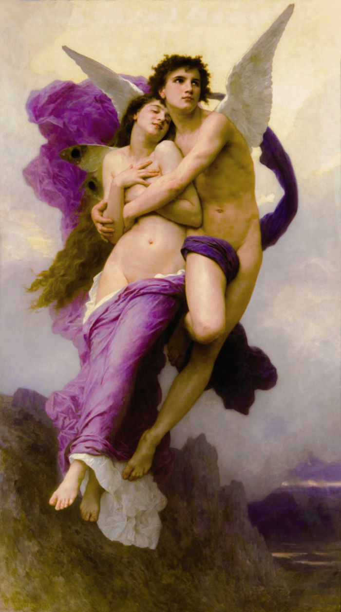 psyche and cupid bouguereau