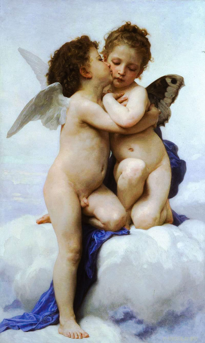 psyche and cupid bouguereau