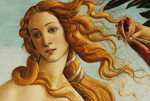 El Nacimiento de Venus de Sandro Botticelli 