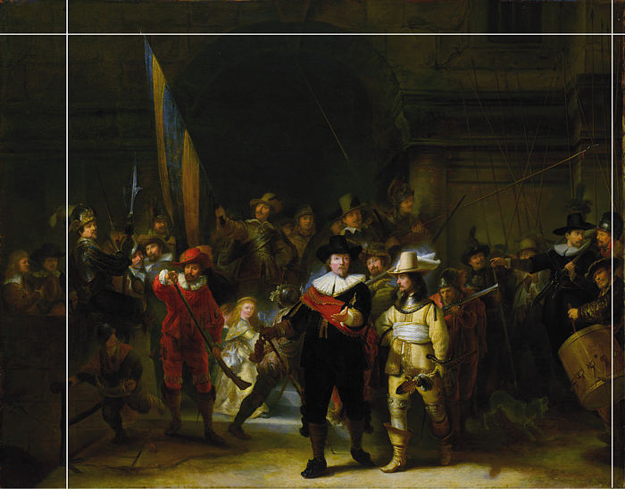 The Night Watch by Rembrandt, 1642