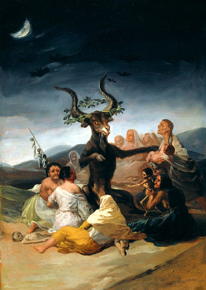 Aquelarre o El gran cabrón Francisco de Goya