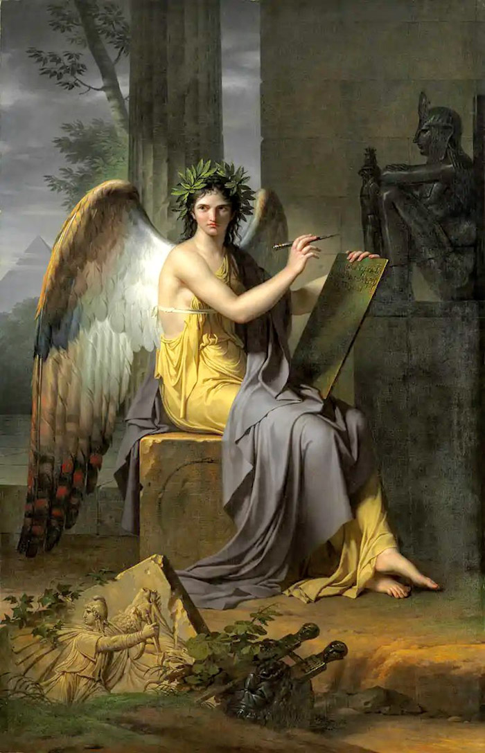 las musas charles meynier clio the muses1