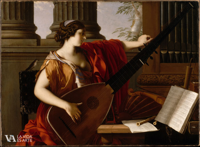 alegoria de la musica laurent de la hyre5