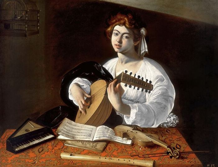 caravaggio los musicos1