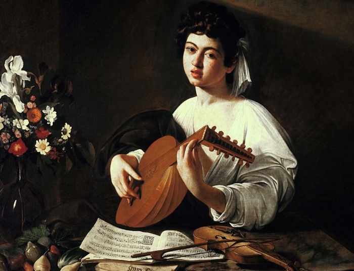 caravaggio los musicos1